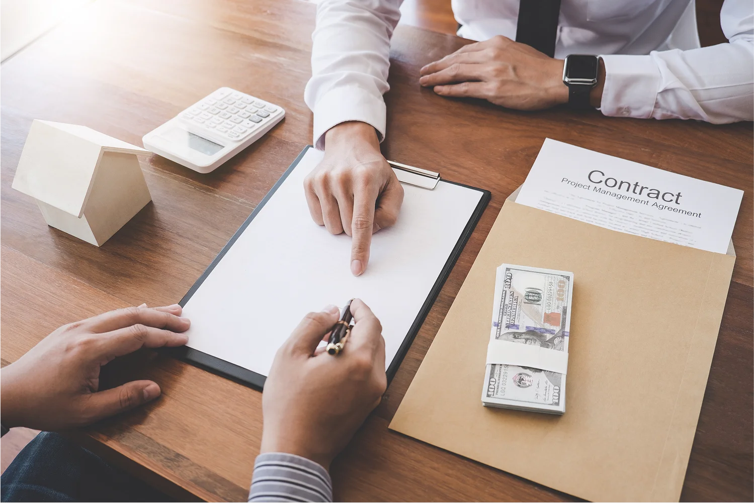 client-signing-in-paper
